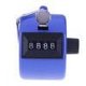 thumbnail image 1 of Contador Clicker Contadores de números de 4 dígitos Carcasa de plástico de mano (azul) Likrtyny Para estrenar, 1 of 7
