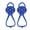 Blue, variant on 2025 New Universal Children Non-Slip Gripper Spikes,Children Universal Gripper Spikes Non Slip Shoe Grips With Tooth Steel Nails,Ice Snow Grips Anti Slip Silicone Non Slip Gripper Spikes For Children