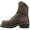 thumbnail image 3 of Chippewa Men's Sador Logger Waterproof Work Boot Composite Toe Distressed Brown 10 D(M) US, 3 of 5