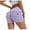 Purple, variant on Yxnmud Women's Hiking Cargo Shorts for women Outdoor Summer High Waist Bermuda Shorts Althletic Golf Shorts Workout Gym Y11K Shorts with Pockets