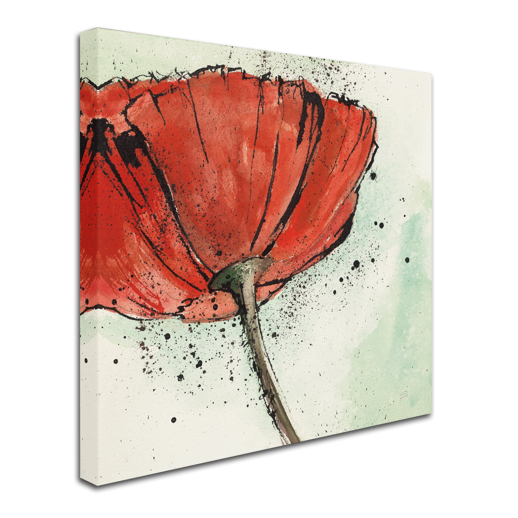 Trademark Fine Art 'Not a California Poppy I' Canvas Art by Chris Paschke