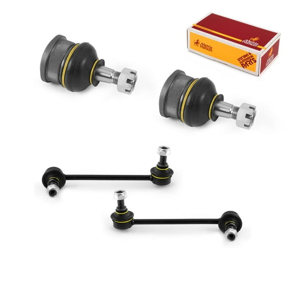 Metrix Premium Chassis Parts - 4 PC Front L/R Sway Bar Stabilizer End Link & Front Upper L/R Ball Joint Kit Fits 03-13 Mazda 6, 06-09 Ford Fusion, 06-09 Mercury Milan, K80251, K80250, K500041