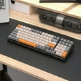 thumbnail image 3 of Teclado Gamer compatible con Bluetooth 100 teclas K6 Teclado personalizado 2000mAh Tipo-C, 3 of 6