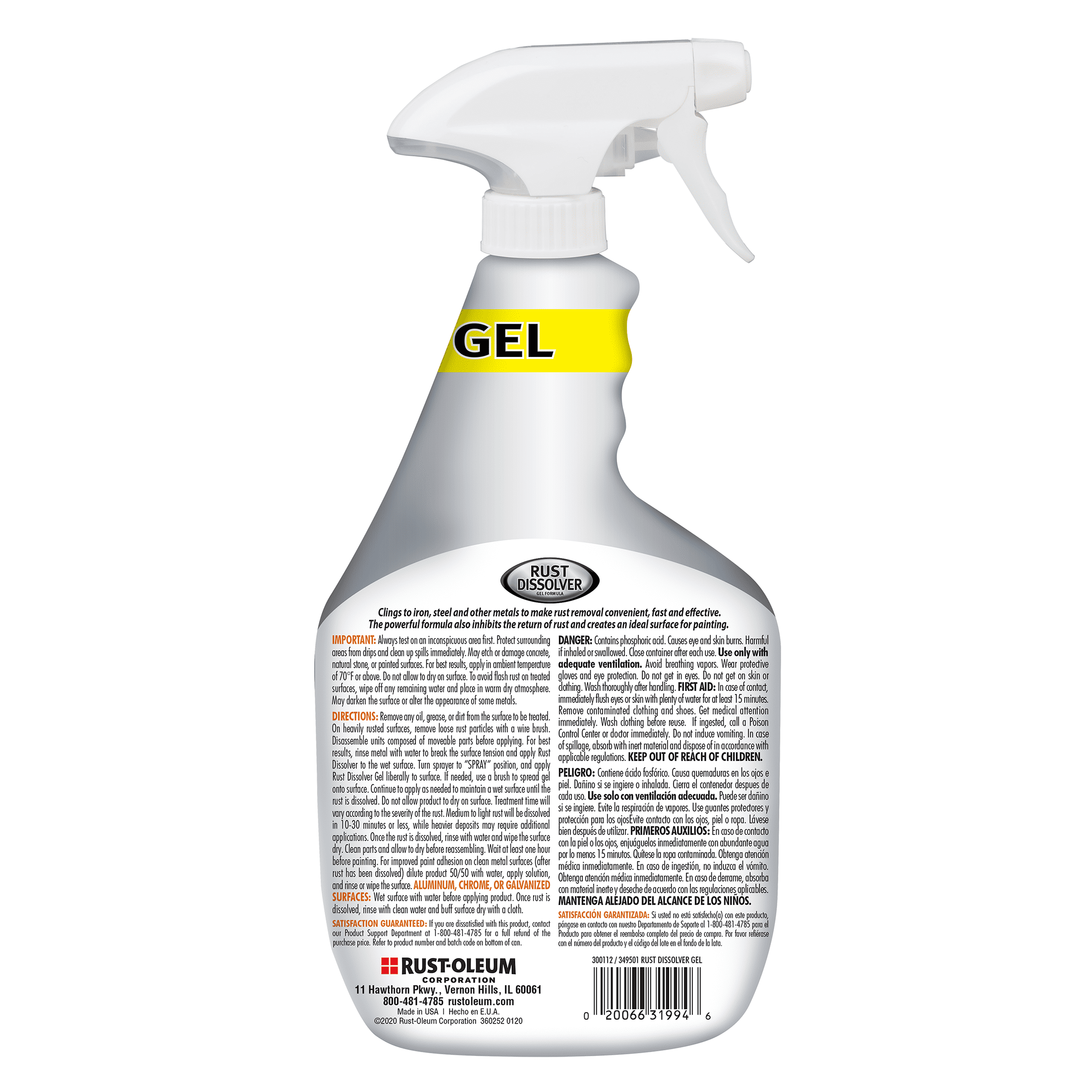 Eastwood Fast Etch Rust Remover with pump 32 oz - Walmart.com in 2024