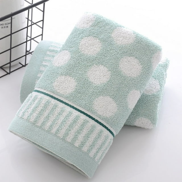 Accesorios de baño Toalla de algodón Toalla facial gruesa Toalla de cara suave absorbente para el hogar Toalla facial grande Toallas faciales de algodón