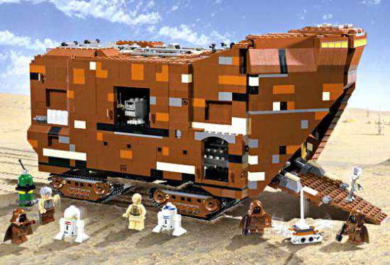 Pre-Owned Star Wars A New Hope Sandcrawler Set LEGO 10144