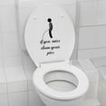 thumbnail image 2 of Funny Toilet Stickers Toilet Lid Stickers for Bathroom Fun Cartoon Sticker Decal, 2 of 7