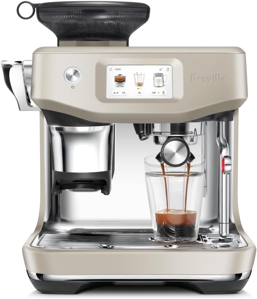 Breville Barista Touch Impress Espresso Machine, Almond Nougat