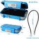 thumbnail image 3 of Caja fuerte portátil, caja de seguridad combinada, mini caja fuerte de viaje antirrobo a prueba de agua con cadena extraíble, caja de seguridad portátil para el hogar, caja de efectivo de oficina, 3 of 5