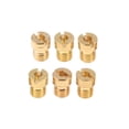 thumbnail image 1 of Kenally 6 unids/set carburador Jet motocicleta Carb cobre boquilla accesorios automotrices repuestos repuesto para GY6 125cc/150cc/CG125cc Herramientas y ferretería Tipo 90-102 Kenally TO008889-02, 1 of 6