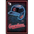 thumbnail image 4 of MLB Cleveland Guardians - Neon Helmet 23 Wall Poster with Pushpins, 22.375" x 34", 4 of 6