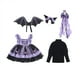 thumbnail image 4 of Vestido de Lolita de dibujos animados lindo de Sanrioed Kuromi Girl, vestido de tutú para fiesta de cumpleaños de primavera y otoño, vestido de niña para juego de rol, regalo de Halloween, 4 of 5