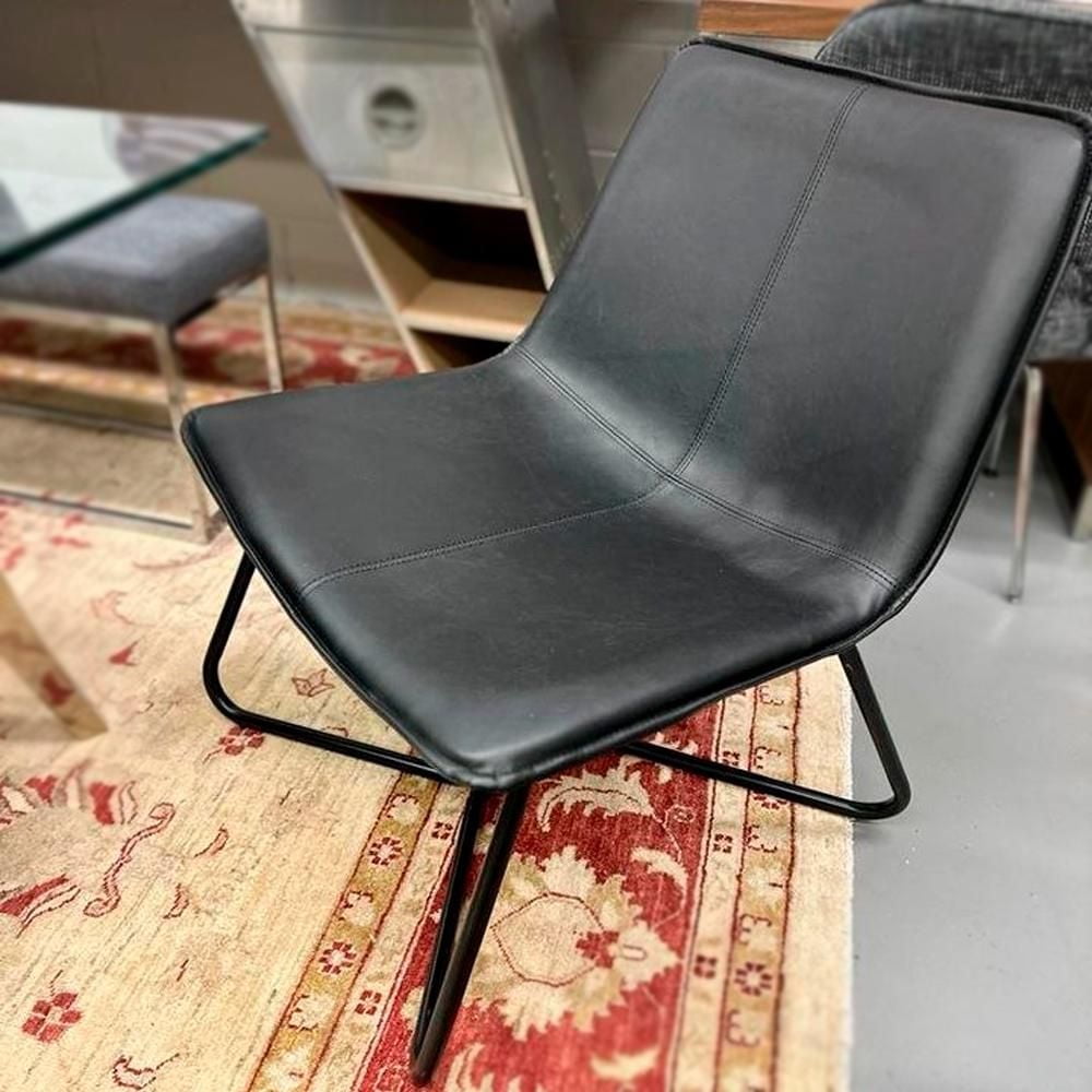 Heavenly Collection Black Accent Chair