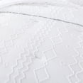 thumbnail image 3 of JML 2 Piece Tufted Comforter Set Twin,1 Comforter,1 Pillowcase, Geometric Design, White, 3 of 5