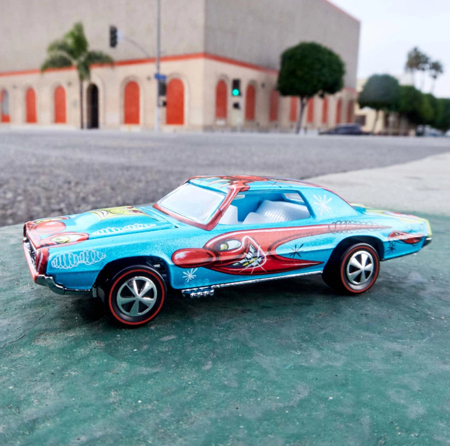 Hot Wheels x Kenny Scharf Custom T-Bird - Walmart.com