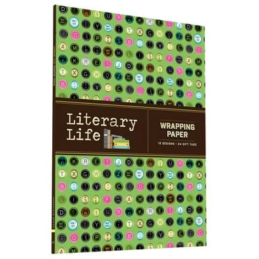 Literary Life Wrapping Paper : 12 sheets   24 gift tags! (Other)