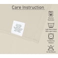 thumbnail image 4 of RUVANTI 100% Cotton Sheets for Queen Size Bed - Crispy Cooling Percale Sheets - Breathable & Durable Queen Sheet Set - Deep Pocket 16 Inches (Fits up to 18") - Creamy White - 4 Pieces, 4 of 8