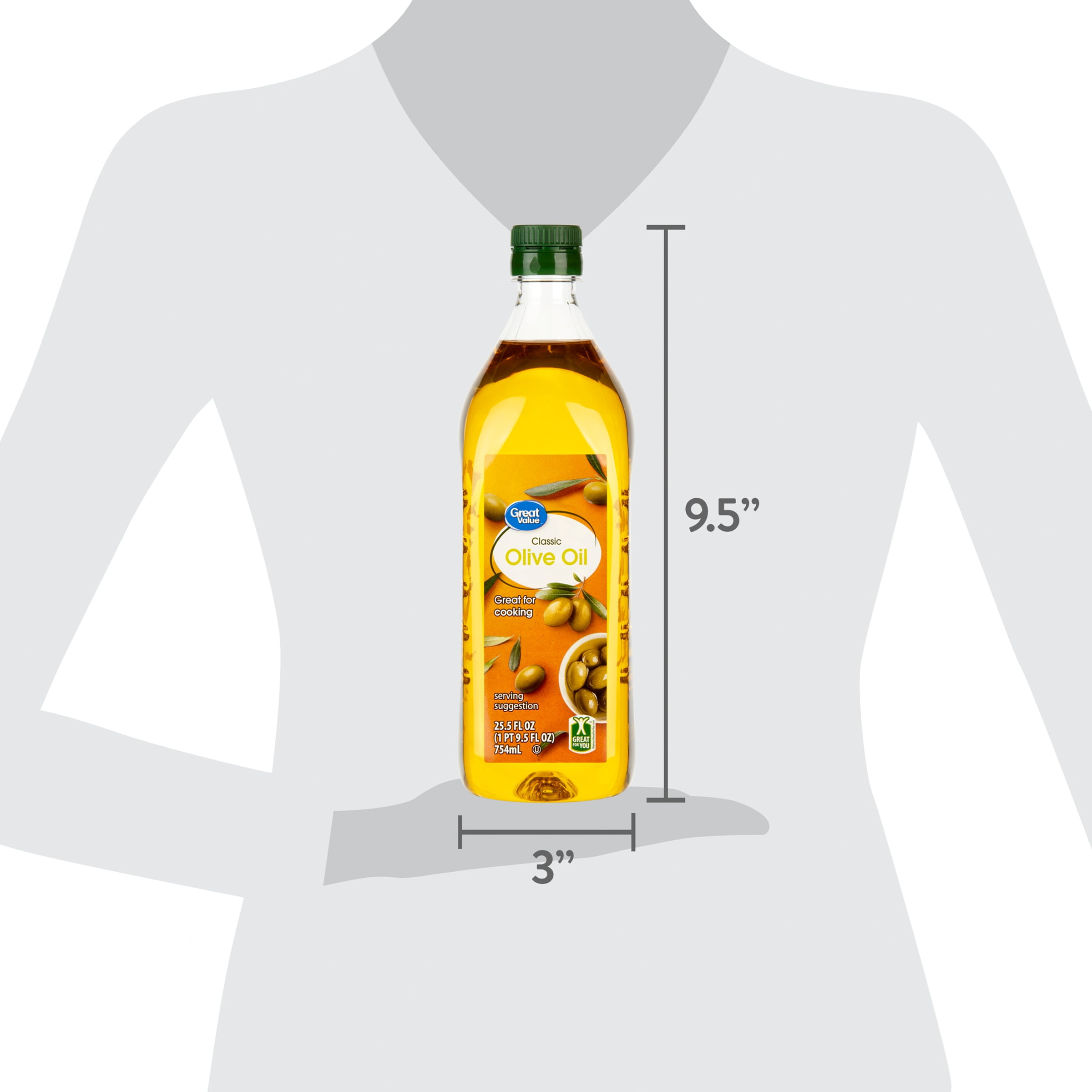 Great Value Classic Olive Oil, 25.5 fl oz