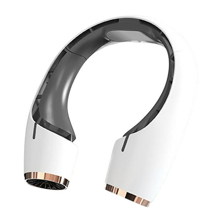 

Portable Neck-Fan 4000mAh Wearable Personal Fan 360° Adjust Cool Down Hanging Fan Semiconductor Cool Down Portable Neck-Fan 3 Speed Bladeless Neck-Fan