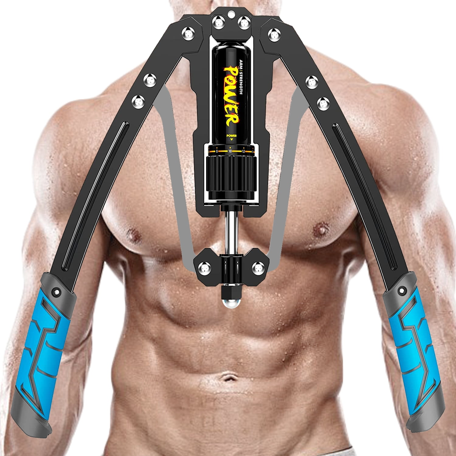 Arm Exercise Equipment Chest Workout Hydraulic Power Twister 10 Gears