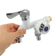 thumbnail image 3 of MOVTOTOP 1Pcs Plastic Multi Color Double Outlet Faucet with High Temperature Resistance for Laundry Use, 3 of 7