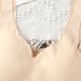 thumbnail image 5 of BaoFuBaoMei Pull on Bras for Women Plus Size Wide Strap Wireless Bra V Neck Seamless Brassiere Soft Support Breathable Bralette, 5 of 5