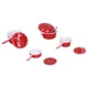 thumbnail image 4 of Utensilios De Cocina En Miniatura, Ollas Y Sartenes De Casa De Muñecas Seguras De Usar, Acabado Fino De Metal, Respetuoso Con El Medio Ambiente Para Decoraciones De Casa De ANGGREK Miniature Cookware Set, 4 of 8