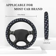 thumbnail image 4 of Bingfone Astronaut Surfing Steering Wheel Cover - Universal 15 Inches Car Steering Wheel Covers Grip Auto Internal Accessories, 4 of 6