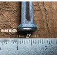 thumbnail image 4 of 8"- Steel Square Common Rose Head STANDARD-80d Nails (10-Nails), 4 of 5