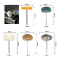 thumbnail image 2 of 25PCS Mini Scouring Pad Brush Polishing Kit Abrasive Buffing Polishing Wheel Set with 2.8mm, 2 of 8