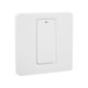 thumbnail image 3 of Pulsador de pared Interruptor de luz inteligente Zero Fire 1 Gang 600W ABS para TUYA AC 100‑240VWifi, 3 of 14