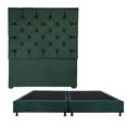 thumbnail image 1 of Base de Cama King Size Dicasa con Cabecera Capri Verde Imperio, 1 of 8