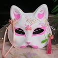 thumbnail image 5 of Kitsune Inu Boku Cat Cute Cosplay Half Masquerade, 5 of 5