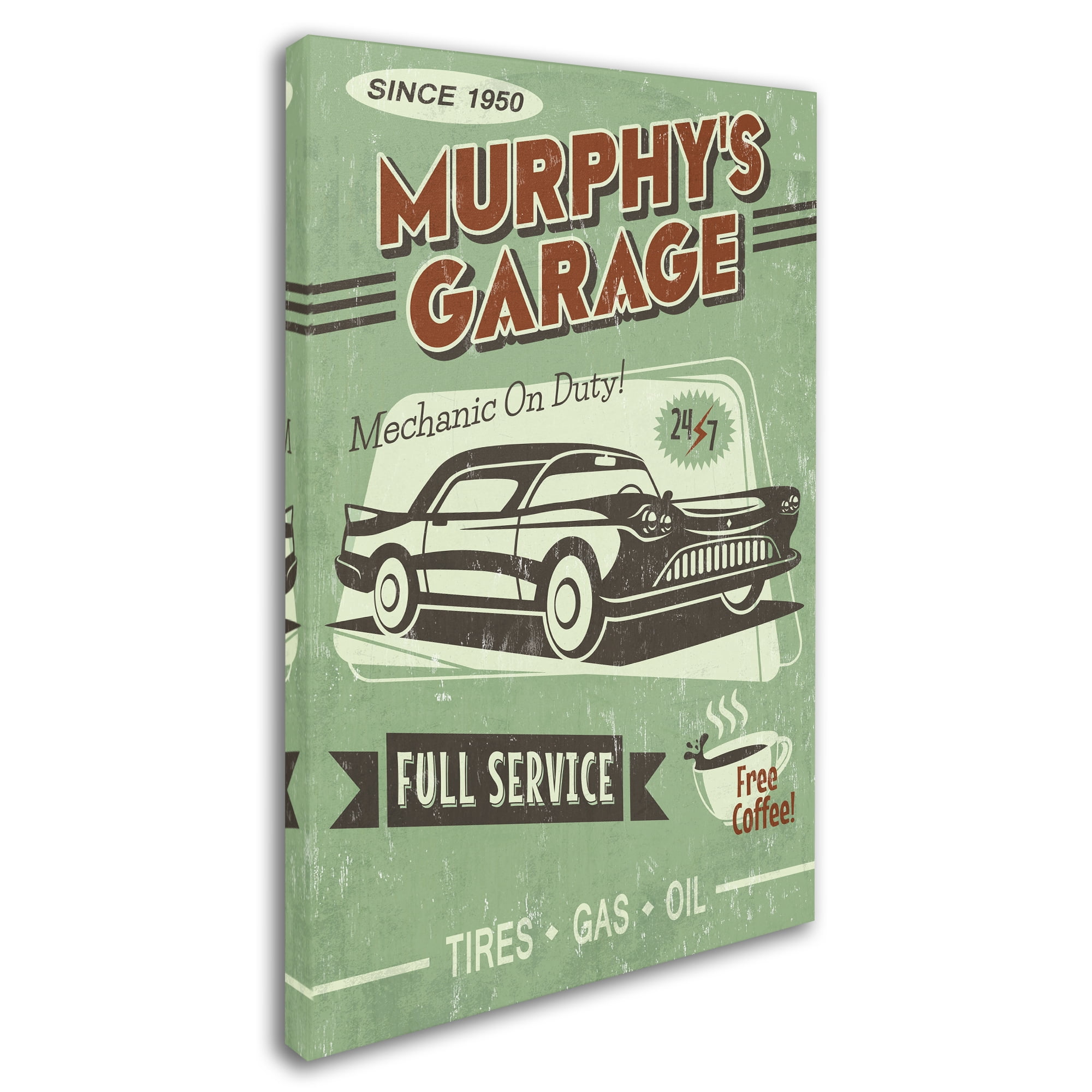 Lantern Press 'Car 2' Canvas Art