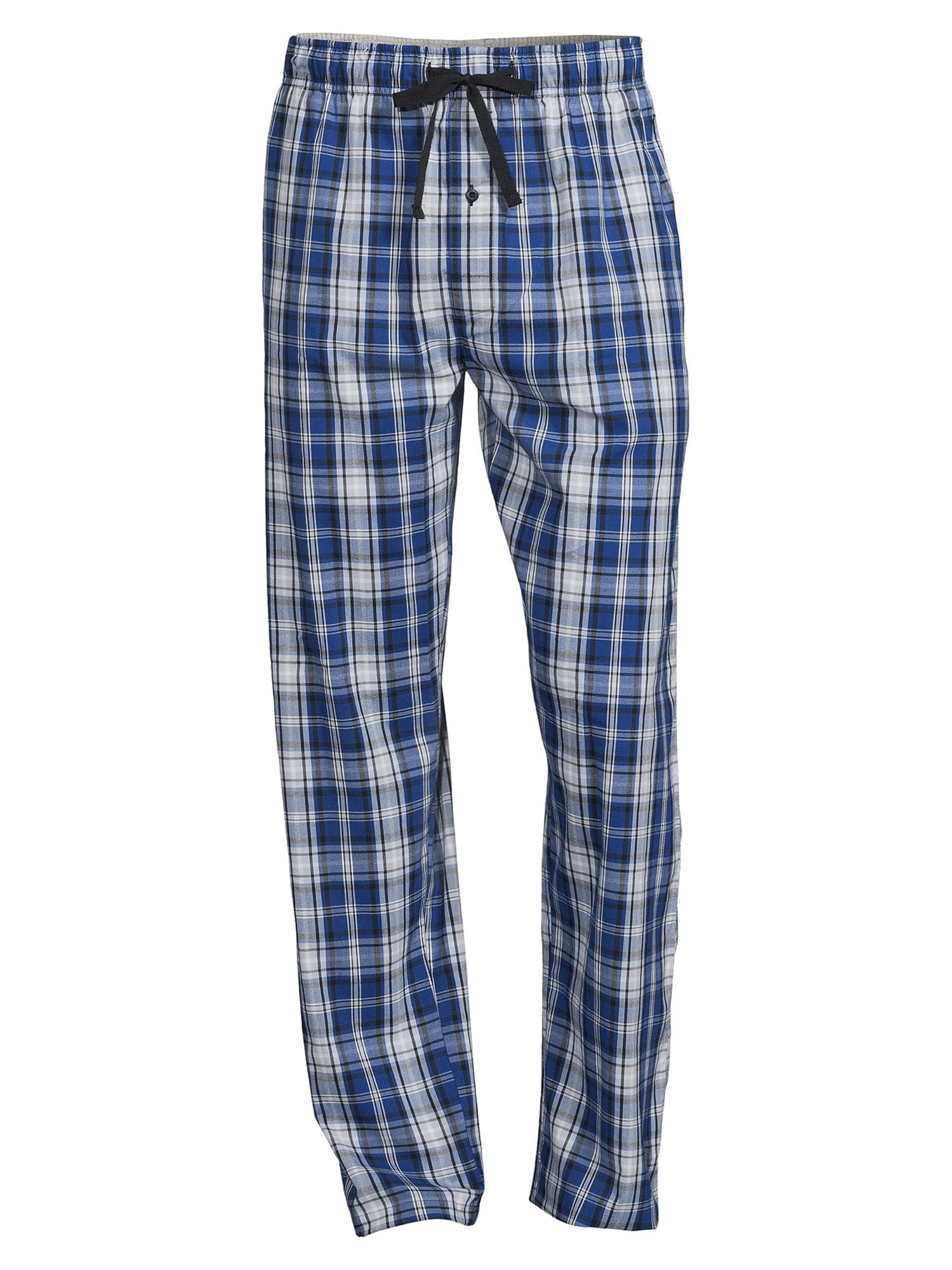 Hanes Mens Tag Free Comfort Flex Pajama Pant 2-Pack Blue/White