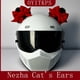 thumbnail image 2 of Un par de decoraciones para casco de motocicleta, lazo para decoración femenina, accesorio imprescindible para casco de motocicleta, pegatinas para bricolaje, accesorios para casco, 2 of 5
