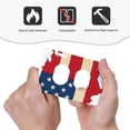 thumbnail image 4 of Fotbe American Flag Map Print Duplex Receptacle Wall Plate, 1-Gang 5.0" x3.0" Wall Outlet Covers, Dual Outlet Faceplates Covers, Color-matched Screws Included-Style S, 4 of 6