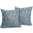 thumbnail image 2 of Juego de 2 fundas de almohada de algodón, color azul claro, 45 x 45 cm, de Sorfbliss, 2 of 8