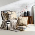 thumbnail image 6 of Floral Black Vintage Pillow Covers 18x18 Inch Set of 2 Farmhouse Block Print Pillow Covers Decorative Throw Pillow Covers Neutral Accent Couch Pillows for Living Room Sofa Bed Home Decor, 6 of 6