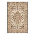 thumbnail image 3 of KUETH 2x3 Soft Vintage Persian Accent Rug, Machine Washable Low Pile Non Slip Backing Rug, Dusty Beige Rug for Entryway Kitchen, 3 of 5