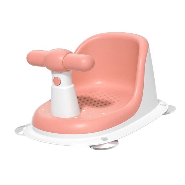 Asiento de baño Zulema para bebé con Orificio transpirable Rosa