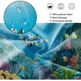 thumbnail image 4 of Tropical Fish Shower Curtain, Ocean Underwater World Jellyfish Colorful Coral Reef Summer Bathroom Curtain Waterproof Fabric Machine Washable with Hooks,72" Wx84 L, 4 of 6