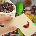 thumbnail image 2 of Chestnut Opening Artifact Home Tools Wine Opener Cross Manual Wood, 2 of 6