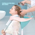 thumbnail image 3 of Pp + Tpe Herramienta De Champú De Maternidad Con Manguera Desmontable Cuenco De Cabello Duradero Portátil Fregadero De Champú Versátil Para Personas Mayores Mujeres Embarazadas Niños matsuzay HA019379-00, 3 of 7
