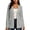Gray, variant on Lixiuxyad Women Long Sleeve Open Front Cardigan Knit Button Up Cardigan with Pockets Fall Outfits,Beige