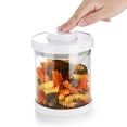 thumbnail image 5 of Brandonz Airtight Glass Canister Jar with Sealed Lid, Food Storage Container for Dry Fruits, Grains, Spices, Snacks 500ML, 5 of 9