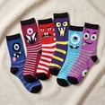 thumbnail image 2 of Tipi Toe Womens All-Day Comfort Crew Socks - 6-Pack Color Variety, 2 of 5