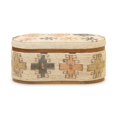 thumbnail image 6 of Olivier Cotton Oval Storage Ottoman, 6 of 9