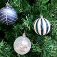 thumbnail image 4 of 24 piezas/caja de bolas de colores navideñas de 6 cm, de plástico galvanizado, para colgar en el árbol de Navidad, adornos navideños decorativos, 4 of 5