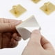 thumbnail image 4 of Ganchos autoadhesivos, 4 piezas de toalleros dorados, ganchos de albornoz de aluminio espacial, ganchos de pared para baño, cocina, oficina, sin taladrar, inoxidable, resistente al agua, gran capacid Namotu HQ-035, 4 of 5